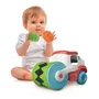 Clementoni Camion sensoriel Clemmy avec rouleau mange-blocs et cubes souples lavables - Jouet d'éveil tactile pour enfant dès 24 mois