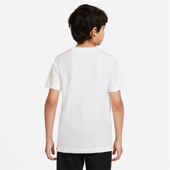 T shirt à manches courtes Enfant Nike DO1824-100 Blanc