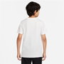 T shirt à manches courtes Enfant Nike DO1824-100 Blanc