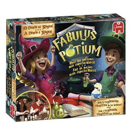 Diset Fabulus Potium - Jeu de Société Création de Potions Magiques - Avec Livre de Sortilèges et Chaudron - À Partir de 8 Ans