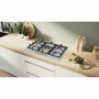 Bosch Table de cuisson à gaz Série 4 PGQ7B5K90, 5 foyers, Inox