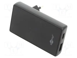GOOBAY Chargeur USB GaN 45W avec USB-C PD et USB-A