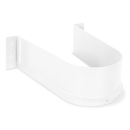 HERRAJES ALK Décalage de siphon blanc pour tiroir de meuble de salle de bain