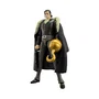 BANDAI Figurine Anime Heroes - One Piece - Sir Crocodile Articulée 17cm avec Cape et Crochet Détailé - Licence Officielle