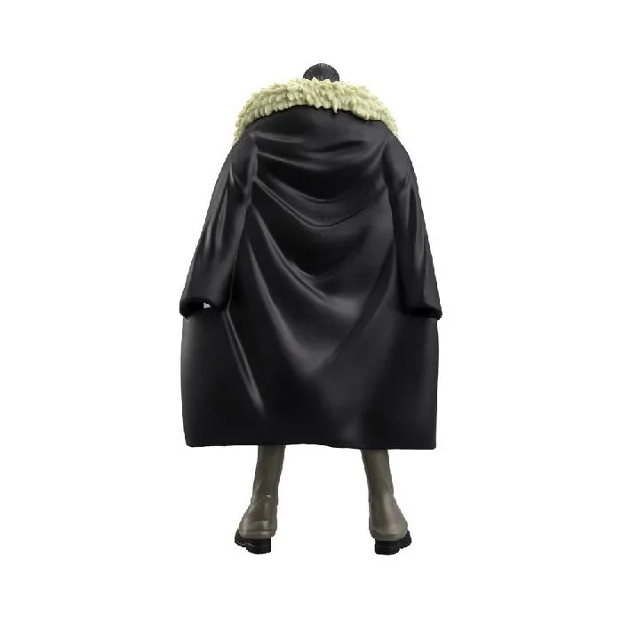BANDAI Figurine Anime Heroes - One Piece - Sir Crocodile Articulée 17cm avec Cape et Crochet Détailé - Licence Officielle