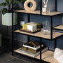 Vinthera Table d'appoint Moa Noir Beige