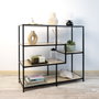Vinthera Table d'appoint Moa Noir Beige