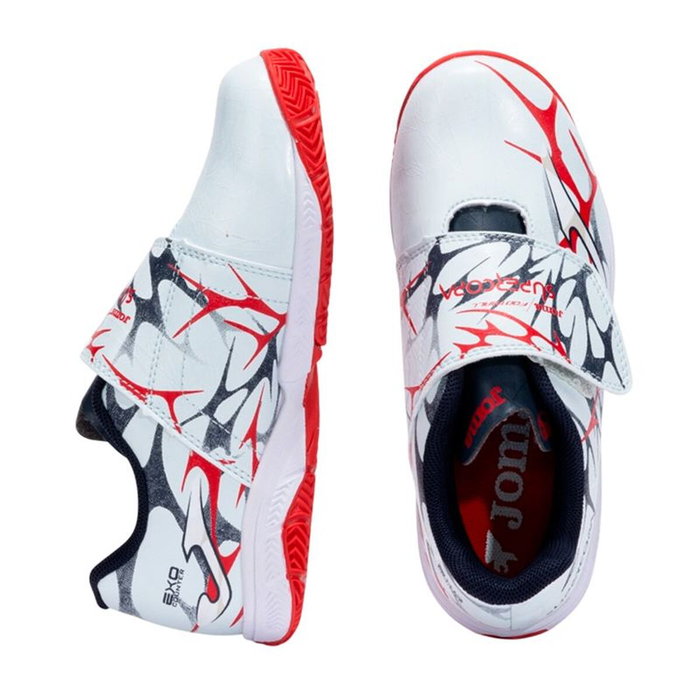 Chaussures de Futsal pour Adultes Joma Sport Super Copa 2505 Blanc