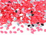 Innspiro Gemmes décoratives acryliques goutte rose fluor 5x8mm, 5000u. approx. de couleur rose fluor
