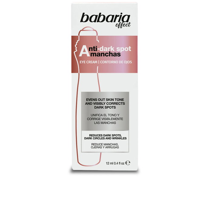 Babaria ANTI-DARK SPOT MANCHAS Soin Contour des Yeux 12 ml Babaria ANTI-DARK SPOT MANCHAS Soin Contour des Yeux 12 ml