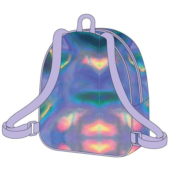 Cerdà Mochila - Sac à dos casual iridescent Hello Kitty et Kuromi pour enfant, 23 x 20 x 8 cm, violet Cerdà Mochila - Sac à dos casual iridescent Hello Kitty et Kuromi pour enfant, 23 x 20 x 8 cm, violet