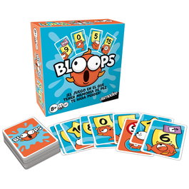 Asmodee Jeu de cartes Bloops Zygpun0101Es version espagnole pour 8 ans et plus