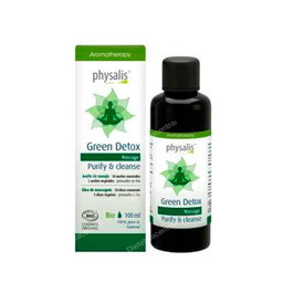 PHYSALIS Green Detox Purifica Y Limpia Huile de Massage 100 ml - Purifie et Nettoye
