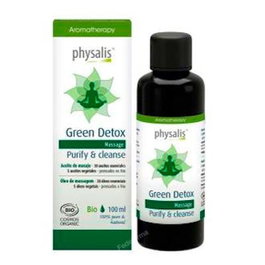 PHYSALIS GREEN DETOX Huile de Massage Purifiante et Nettoyante