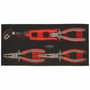 KS Tools Module de pinces 4 pièces pour servantes et établis