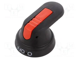ABB Molette Noir IP65 65mm pour interrupteur OT160÷250