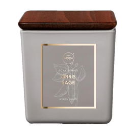 Aroma Home Bougie Parfumée Orris & Sauge Iris et Sauge 115 g Parfum d'Intérieur