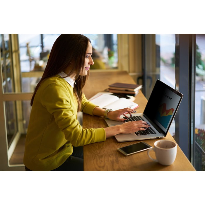 3M Filtre de confidentialité Bright Screen pour ordinateur portable 15,6 pouces, 16:9, Noir