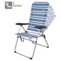 Color Baby Chaise de plage pliable Mykonos 5 positions