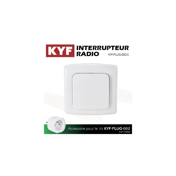 Kyf Interrupteur de Prise avec Ports USB et USB-C et Compteur d'Énergie - Version Avancée pour Usage Polyvalent - Compatible avec KYF-PLUG-001 et KYF-PLUG-003 Kyf Interrupteur de Prise avec Ports USB et USB-C et Compteur d'Énergie - Version Avancée pour Usage Polyvalent - Compatible avec KYF-PLUG-001 et KYF-PLUG-003