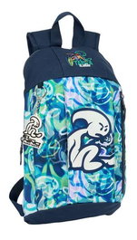 Safta Kook - Mini sac à dos à fermeture éclair vertical pour enfant, dimensions : 22 x 39 x 10 cm