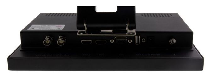 Ernitec Écran de surveillance 10,1 pouces Full HD (1920x1080) - 2x HDMI, VGA, Entrées/Sorties BNC, Compatible Caméras Sécurité, VESA 75x75