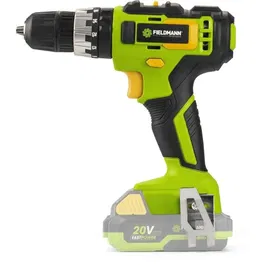 FIELDMANN Perceuse à percussion sans fil 20V - 35 Nm - Ergonomique et légère - Pour bois, métal et béton