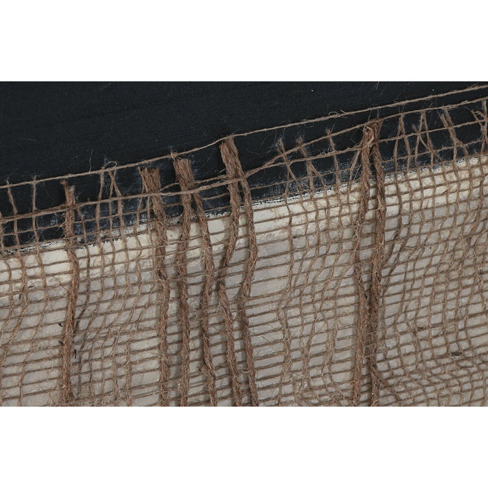 Home ESPRIT Toile ESPRIT Marron Noir Abstrait Urbaine 102 x 4,5 x 102 cm (2 Unités)