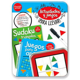 PLAYTIME Kit d'activités portable défis d'ingéniosité en espagnol