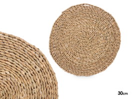 Kinvara Salvamantel rond 30 cm x 1 cm en fibre de maïs naturelle (Set de 24)