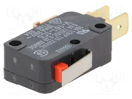 Aratas Microcommutateur SNAP ACTION SPDT avec levier V-161-1C5, 16A/250VAC
