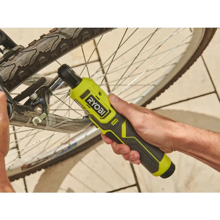 Ryobi Clé à cliquet 4V USB Lithium mécanique - batterie 2Ah + chargeur - RR14W4-120G