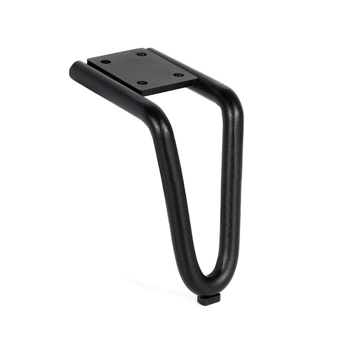 Q&Q Pata Metálica Victoria H100/H120, Pied de Table en Métal avec Finition Noir Mat, Hauteur (H) 100 cm