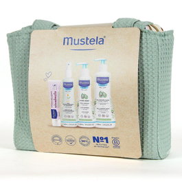 Mustela Sac Isotherme Poussette Menta 2025 - Sac de Transport pour Poussette en Couleur Menthe