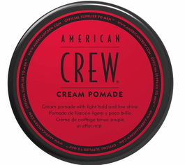 American Crew Crème Pomade 85g Homme Tenue Légère à Moyenne Aspect Naturel Hydratante Anti-Frisottis