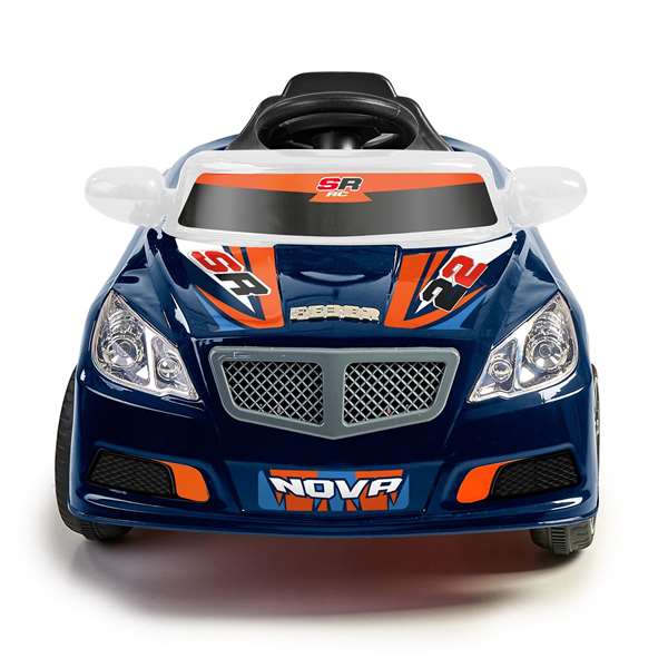 Feber Twinkle Car - Voiture enfant à tirer, couleur bleu foncé, jouet pour enfant dès 18 mois, boîte et instructions en espagnol