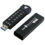 Apricorn Aegis Secure Key 3.0 - Clé USB sécurisée 120 Go, USB 3.0, chiffrement matériel AES 256 bits, clavier alphanumérique, résistant poussière/eau IP58