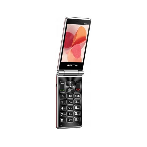 MAXCOM Téléphone mobile 4G double écran 3,5+2,4 SOS