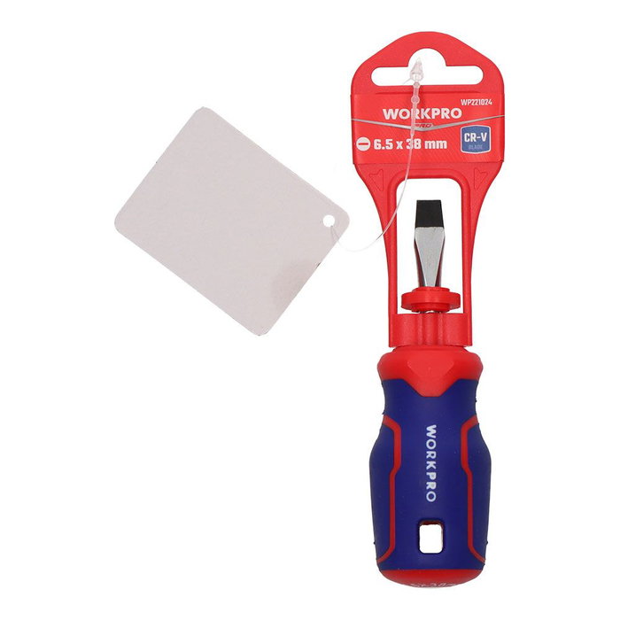 Workpro Destornillador plat 6,5 x 38 mm
