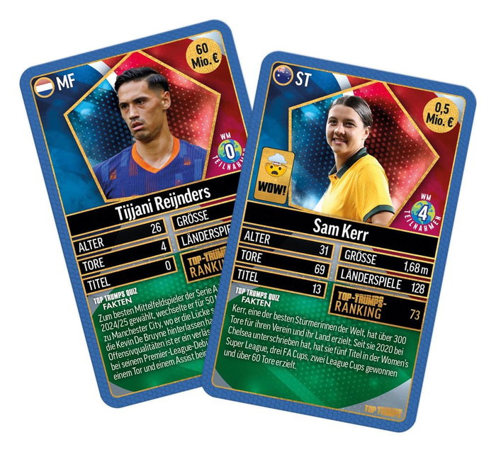 Winning Moves World Football Stars jeu de cartes 200 Pack 2 (Allemand)