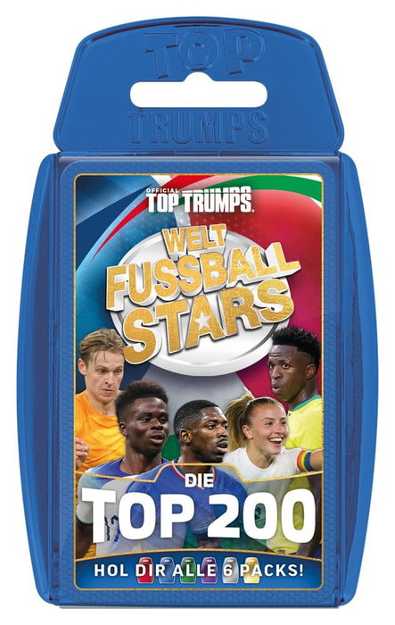 Winning Moves World Football Stars jeu de cartes 200 Pack 2 (Allemand)