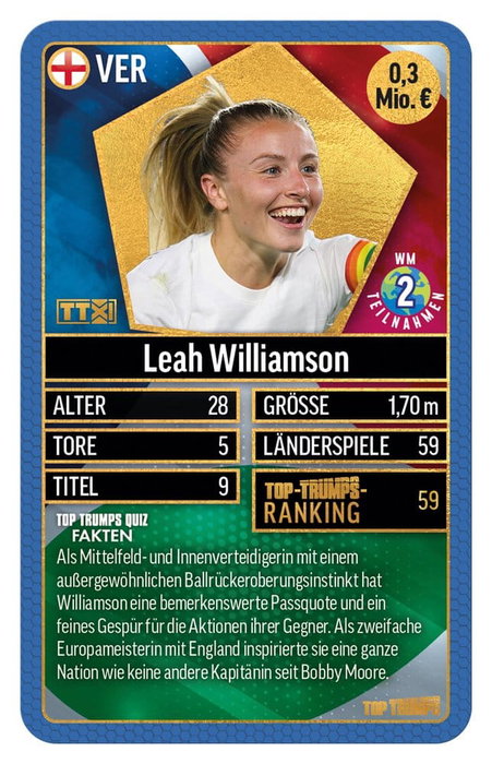 Winning Moves World Football Stars jeu de cartes 200 Pack 2 (Allemand)