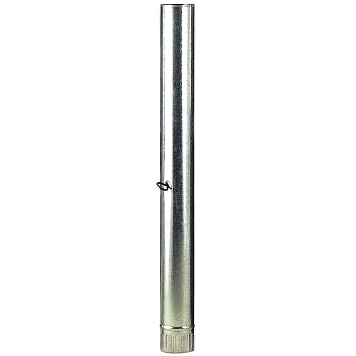 WOLFPACK LINEA PROFESIONAL Tuyau poêle galvanisé de 110 mm avec clé WOLFPACK LINEA PROFESIONAL Tuyau poêle galvanisé de 110 mm avec clé