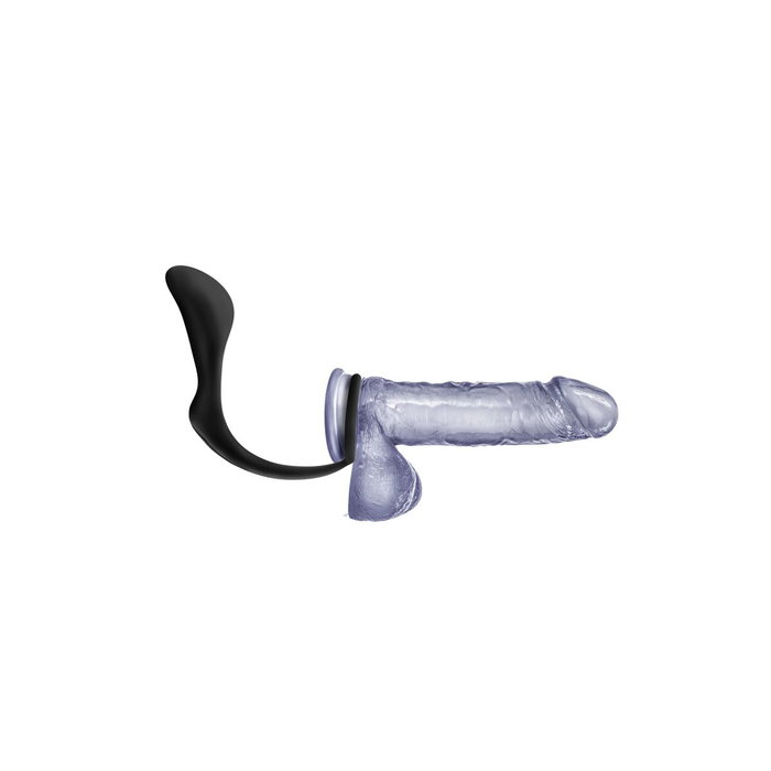 Anneau Pénis Blush Anal Adventures Noir Anneau Pénis Blush Anal Adventures Noir
