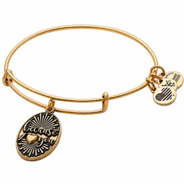 Alex And Ani Bracelet en Métal Doré 20 cm