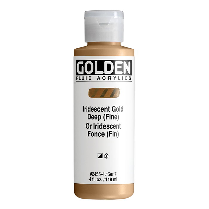 Golden Fluid Acrylics Oro Iridiscente Oscuro (Fino) 118 ml Golden Fluid Acrylics Oro Iridiscente Oscuro (Fino) 118 ml