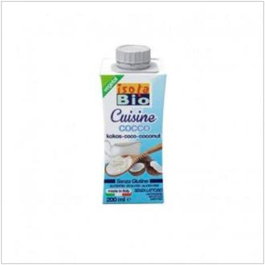 Isola Bio Crème de Coco Bio pour cuisiner 200 ml
