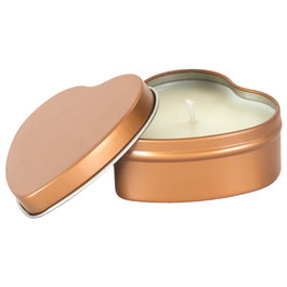 Cosmetic Club Bougie Huile de Massage Fleur de Cerisier en Boîte Cœur