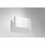 Copertura Applique mural SOL-SL.0419 en acier blanc, design géométrique moderne
