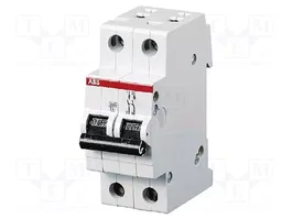 ABB Disjoncteur 2 pôles 6A S200